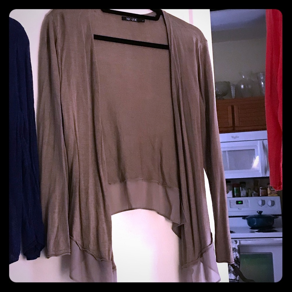 Nic + Zoe 3/4 luxe sweater